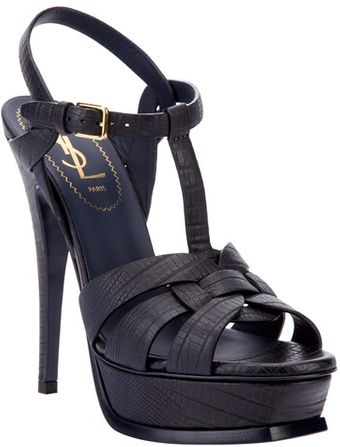 Yves Saint Laurent Tribute Sandal - Lyst