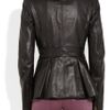Alexander Mcqueen Leather Biker Jacket in Black - Lyst