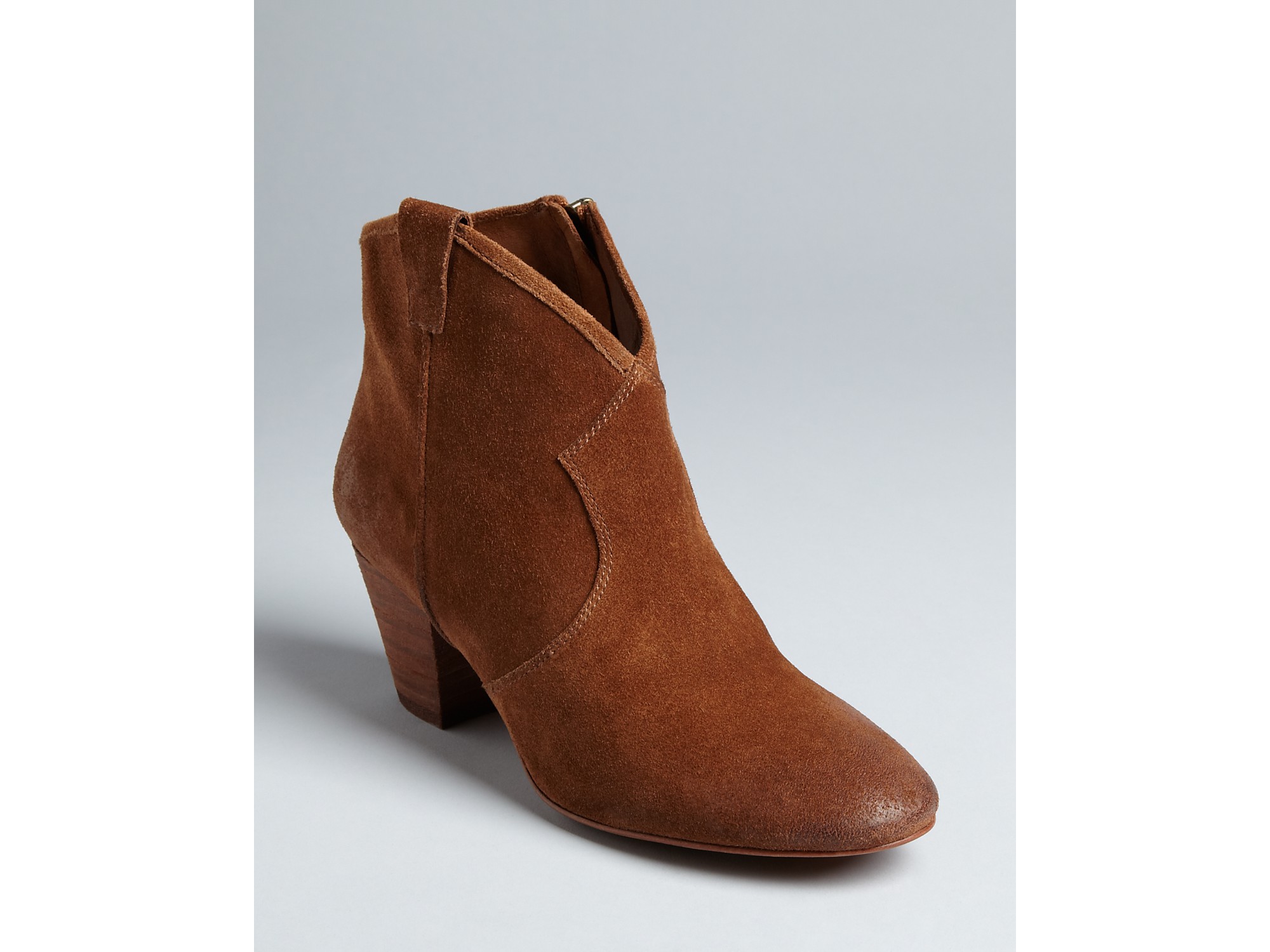 ash lynne leather booties