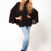 Asos Collection Asos Oversize Shirt in Black - Lyst