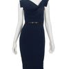 Black Halo Jackie O Dress in Blue (midnight) - Lyst