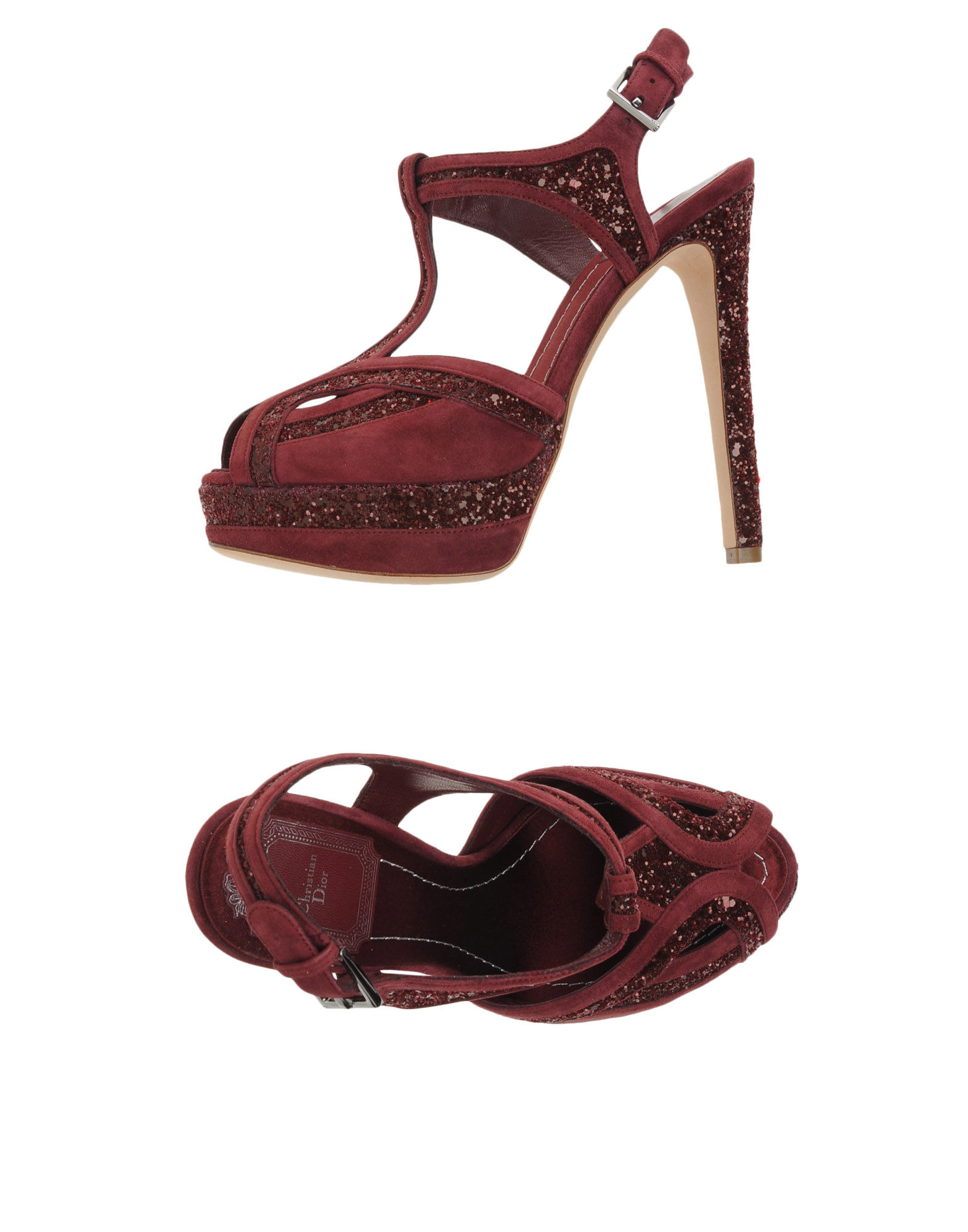 dior platform sandals