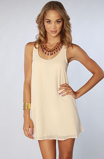 Dv By Dolce Vita The Cameo Dress in Cream - Lyst