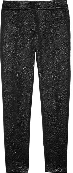 Elizabeth And James Winston Metallic Brocade Straightleg Pants - Lyst