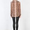 Equipment Brett Python Blouse in Beige (camel) - Lyst