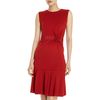 Giambattista Valli Rosette Dress in Red - Lyst
