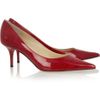 Jimmy Choo Aurora Moire Patentleather Pumps in Red - Lyst