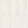 Lover Tennessee Lacetrimmed Satin Jersey Dress in White (ivory) - Lyst