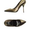 Pierre Hardy Closed Toe Slipons in Gold (bronze) - Lyst