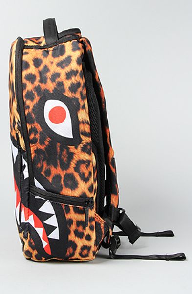afro shark backpack