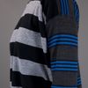 Stella Mccartney Contrast Striped Sweater in Blue (grey) - Lyst