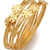 Tory Burch Logo T Stacking Bangle Set in Gold - Lyst
