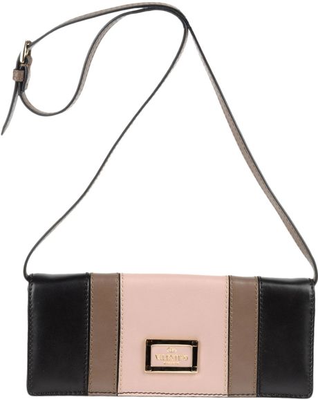 Valentino Medium Leather Bag in Black - Lyst