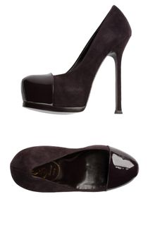 Yves Saint Laurent Rive Gauche Platform Pumps - Lyst