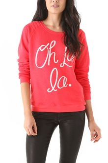 Zoe Karssen Oh La La Sweatshirt - Lyst