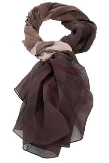 Burberry Brit Checked Scarf - Lyst