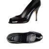 D&g Pumps with Open Toe in Black (red) - Lyst