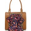 Dkny Scarf Tote Bag in Brown (tan) - Lyst