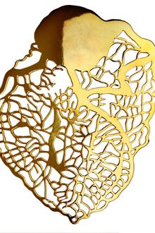 Eina Ahluwalia Heart Of Gold Necklace - Lyst