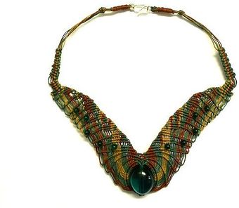 Ifatcreations Murano Feather Necklace Nr 386 - Lyst