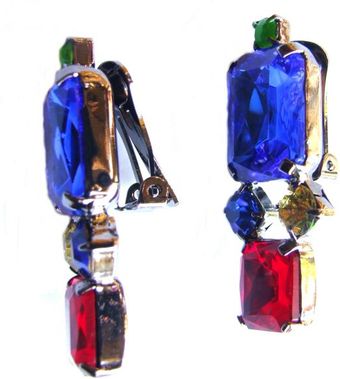 Jolita Jewellery Las Vegas Clipon Statement Earrings - Lyst