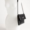 Marc Jacobs Sandy Leather Shoulder Bag in Black (black/ nickel) - Lyst