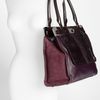 Michael Kors Blake Leather Genuine Calf Hair Satchel in Purple (blackberry cheetah) - Lyst