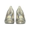 Michael Kors Michael Flex Pythonembossed Open Toe Platform Pump in Animal (jet) - Lyst