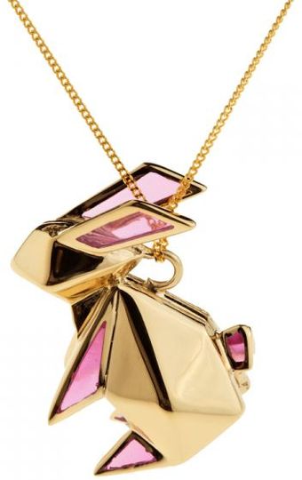 Origami Jewellery Necklace - Lyst