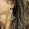 Sari Glassman Ornit Earrings Circles Collection in Gold - Lyst