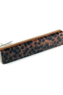 Sticks & Stones Accessories Black Palm Tie Bar - Lyst