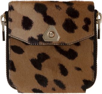 Alexander Wang Ponyhair Trigone Compact Wallet - Lyst