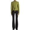 Derek Lam Fitted Doublebreasted Blazer in Green - Lyst