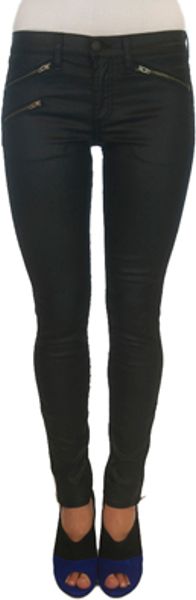 Rag & Bone Rbw 9 Jean in Black (bone) - Lyst