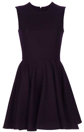 Alexander McQueen A Line Dress - Lyst
