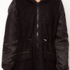 Asos Collection Asos Leopard Ears Parka in Black - Lyst