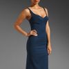 Black Halo Evan Sheath Dress in Blue (imperial blue) - Lyst