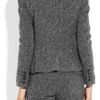 Burberry Tweed Jacket in Gray - Lyst