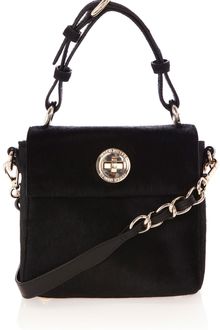 Karen Millen Mini Pony Satchel - Lyst