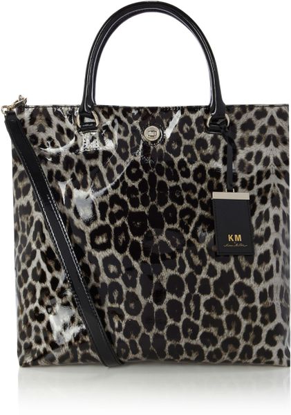 Karen Millen Leopard Print Tote in Animal (leopard) - Lyst