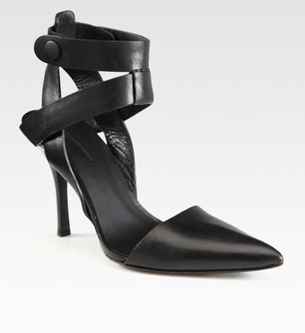 Alexander Wang Sonja Leather Strappy Pumps - Lyst