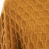 Alexander Wang Large Embossed Long Sleeve Crewneck Sweater in Brown (mustard) - Lyst