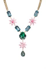Asos Jewel Flower Necklace
