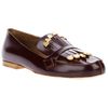 Chloé Mocassin Shoe in Brown (burgundy) - Lyst