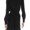 Diane Von Furstenberg Jafar Silk Trenchstyle Dress in Black - Lyst