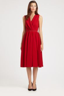 Giambattista Valli Wrapfront Dress - Lyst