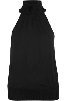 Michael Kors Crepe Racerback Tank - Lyst