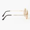Nasty Gal Flip Side Shades Gold in Gold - Lyst