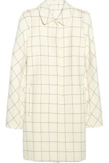 See By Chloé Checked Coat - Lyst