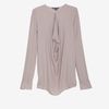 Vince Cowl Neck Blouse in Beige (062) - Lyst